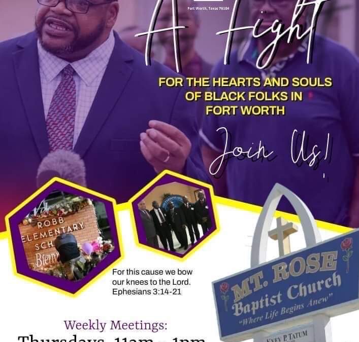 Racial Justice & Religion Collective with the Aspen Institute in Washington DC – Ft Worth Pastor Chosen